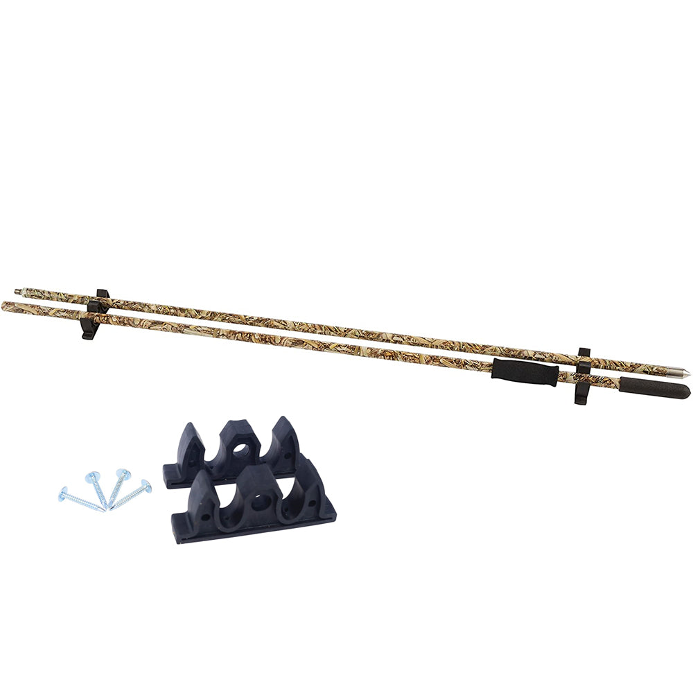 Panther 8&#39; King Pin Anchor Pole - 2-Piece - Camo