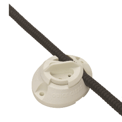 Barton Marine Quick Cleat - 5/16" - White 60031