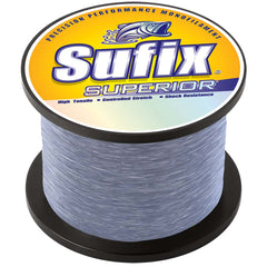 Sufix Superior Smoke Blue Monofilament - 80lb - 1445 yds