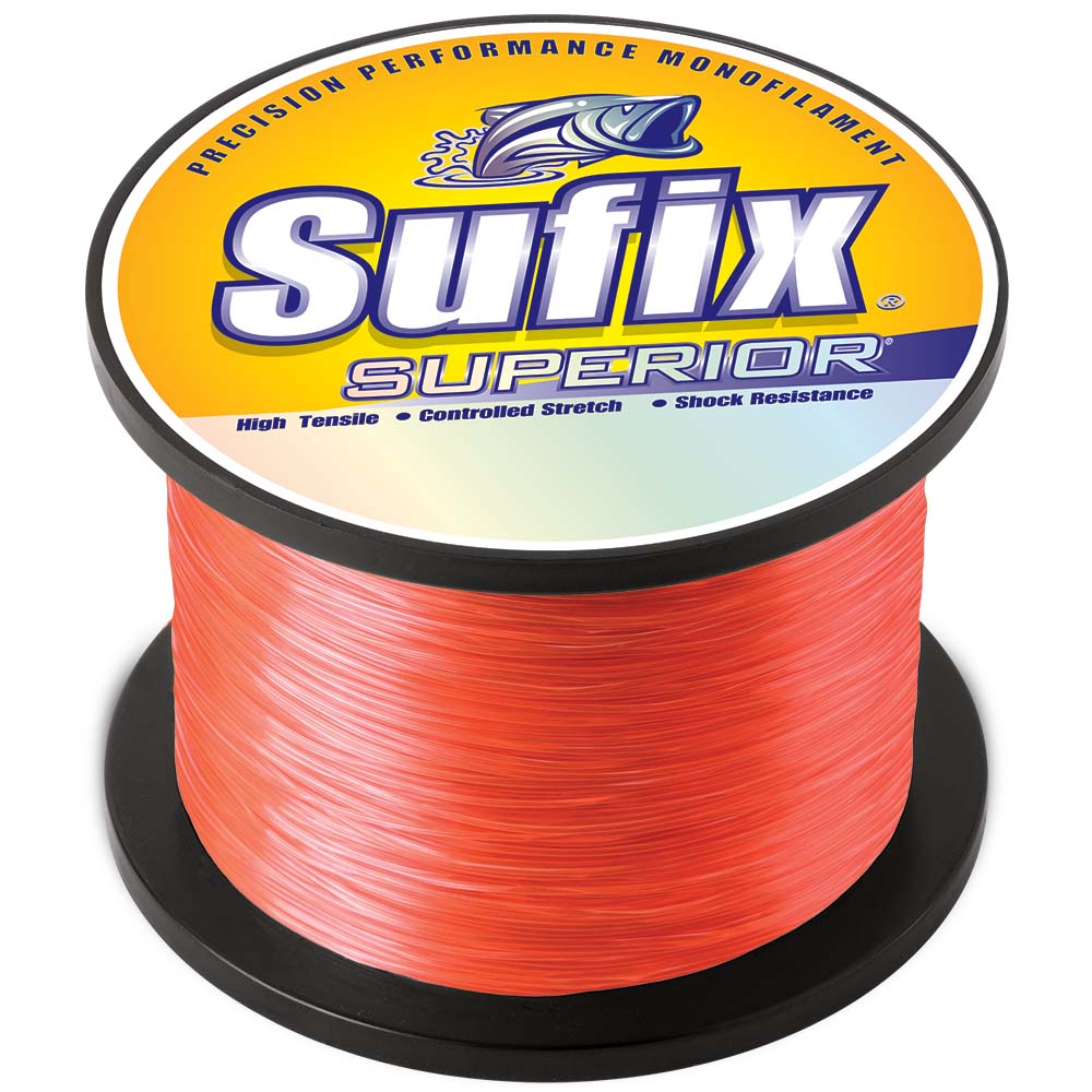 Sufix Superior Neon Fire Monofilament - 50lb - 1095 yds