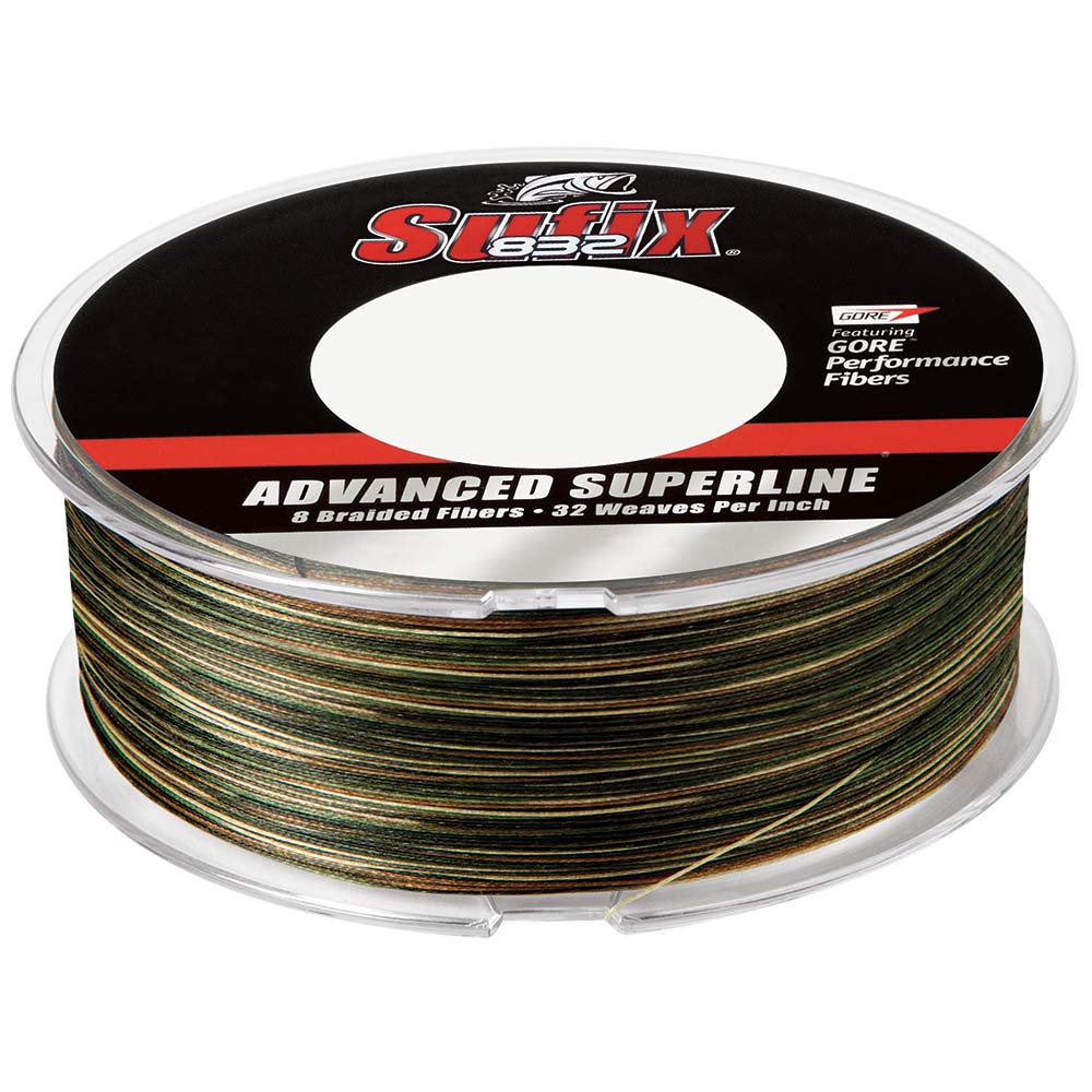 Sufix 832&reg; Advanced Superline&reg; Braid - 6lb - Camo - 600 yds