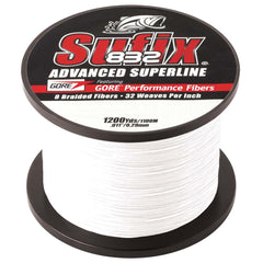 Sufix 832&reg; Advanced Superline&reg; Braid - 6lb - Ghost - 1200 yds