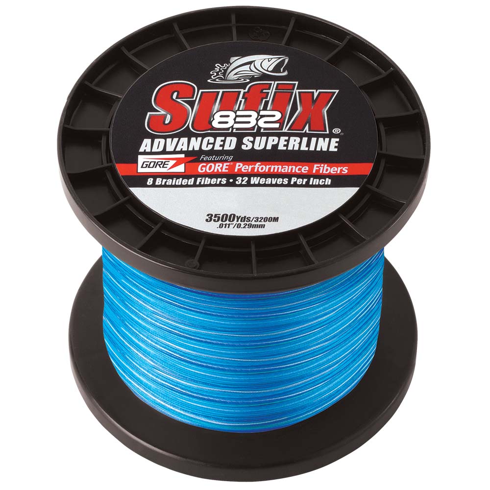 Sufix 832&reg; Advanced Superline&reg; Braid - 6lb - Coastal Camo - 3500 yds