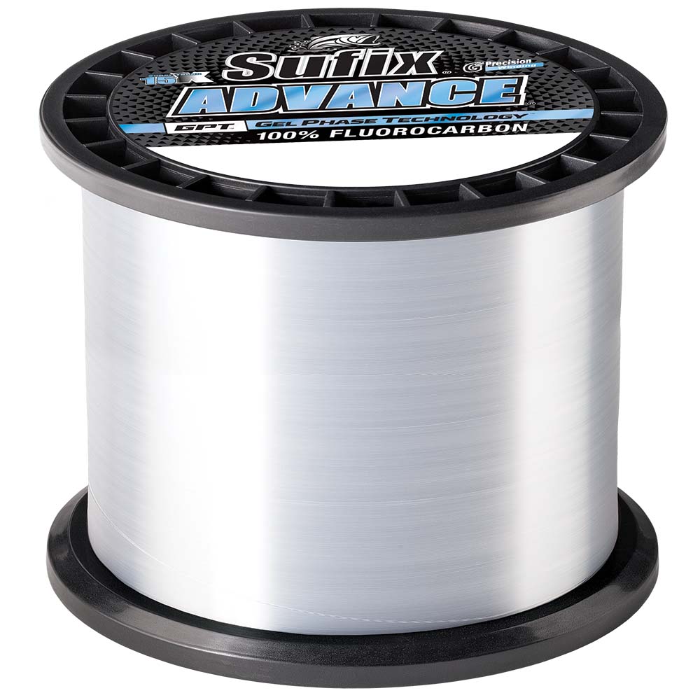 Sufix Advance&reg; Fluorocarbon - 4lb - Clear - 1200 yds