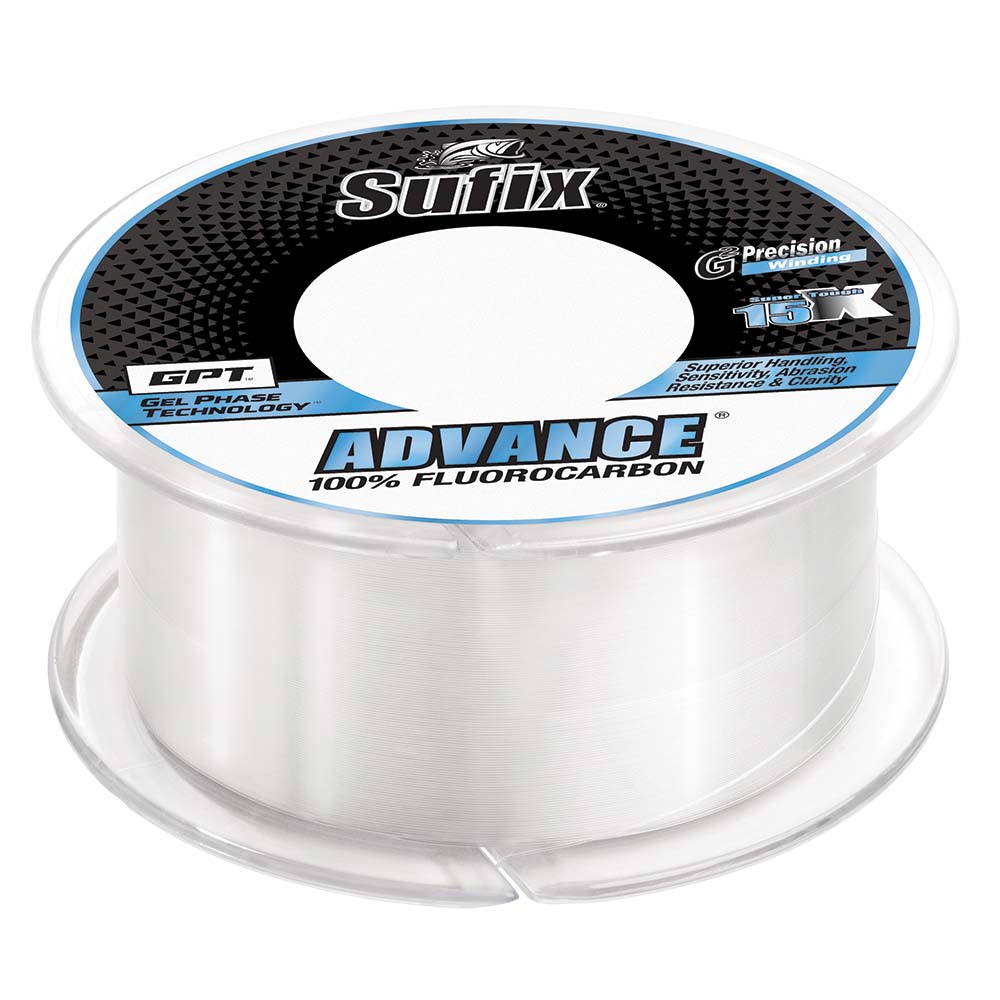 Sufix Advance&reg; Fluorocarbon - 17lb - Clear - 200 yds