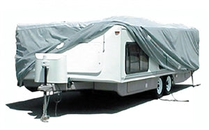 ADCO 12252 SFS AquaShed Folding Trailer Cover for Hi-Lo Trailer - Up to 22'6"