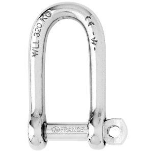 Wichard Self-Locking Long D Shackle - Diameter 5mm - 3/16" 01212