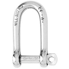 Wichard Self-Locking Long D Shackle - Diameter 5mm - 3/16" 01212