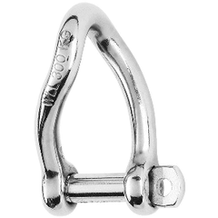 Wichard Self-Locking Twisted Shackle - Diameter 6mm - 1/4" 01223