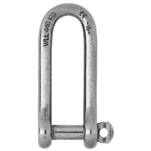 Wichard Captive Pin Long D Shackle - Diameter 5mm - 3/16" 01412