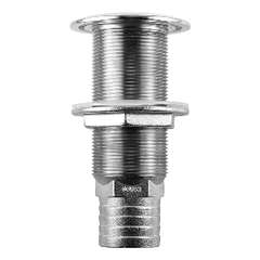 Attwood Stainless Steel Scupper Valve Barbed - 1-1/2" Hose Size 66553-3