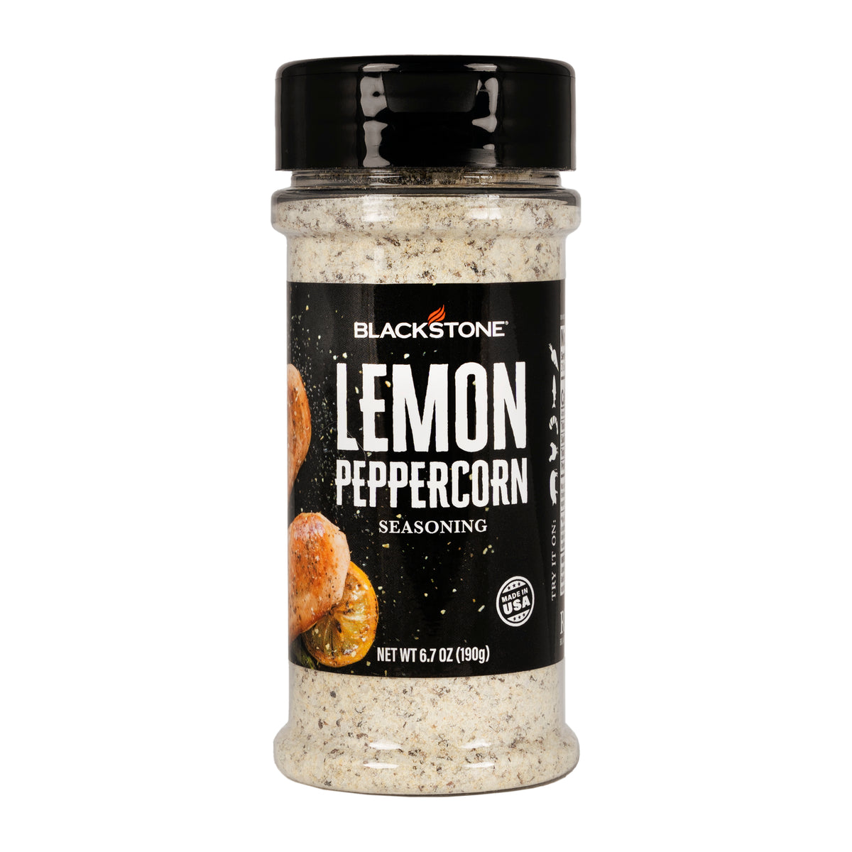 Blackstone 4231 Lemon Peppercorn Seasoning - 6.7 oz.