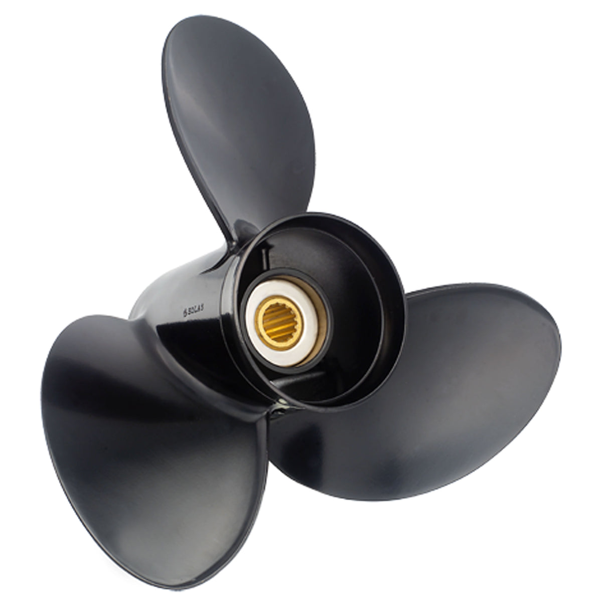 Solas 1511-155-17 Amita 3-E Plus Aluminum 3-Blade Propeller - RH, 15.5" Diameter x 17" Pitch