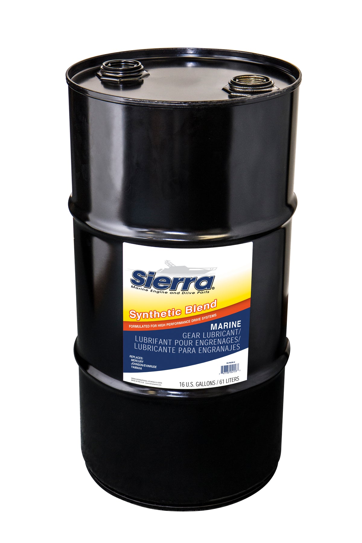 Sierra 18-9650-6 Hi-Performance Synthetic Blend Gear Lube - 16 Gallon