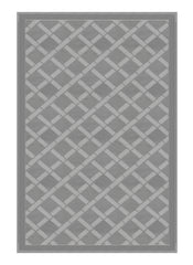 Lippert 2021028006 All Weather Patio Mat - 6' x 9', Gray