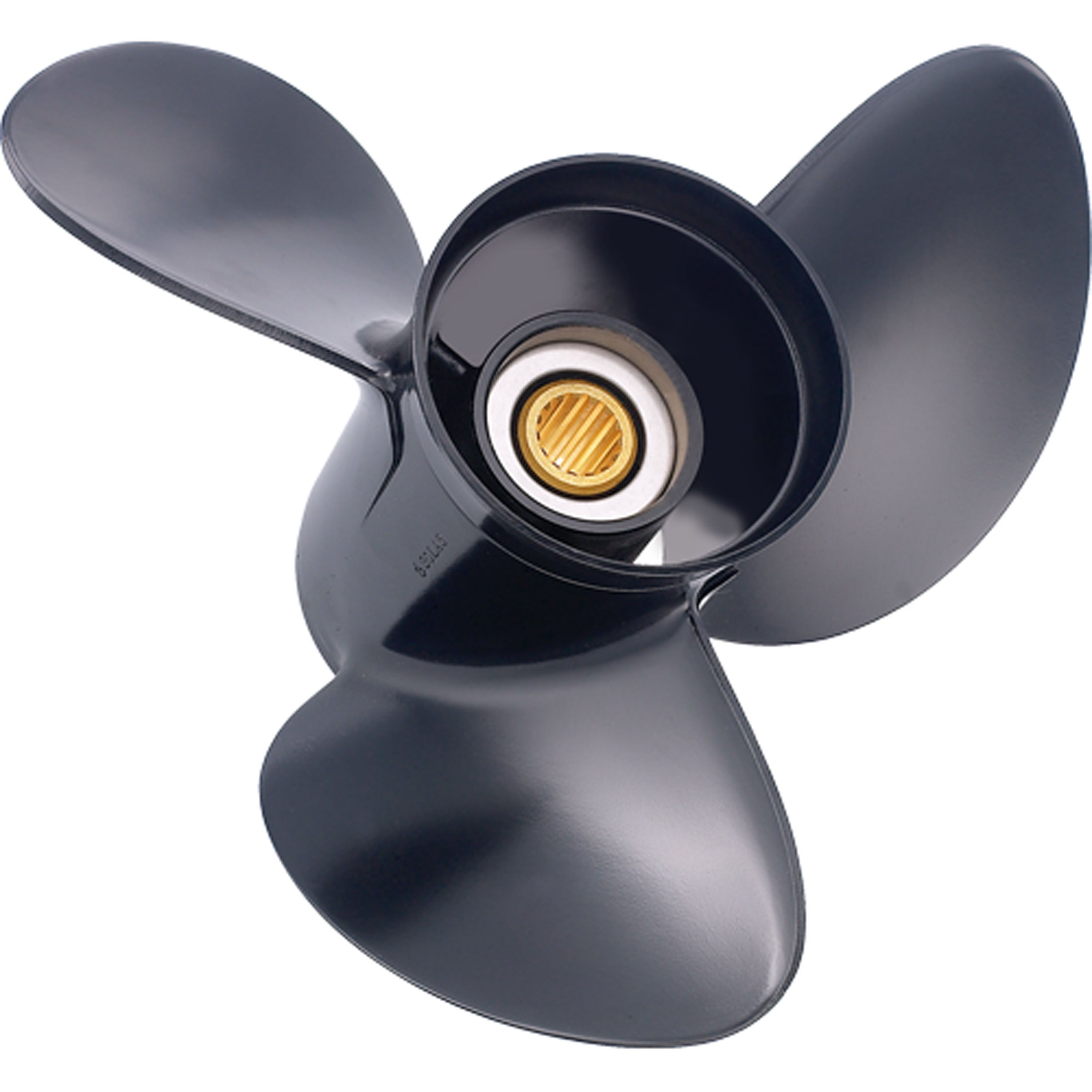 Solas 1411-130-19 Amita 3 Aluminum 3-Blade Propeller - RH, 13" Diameter x 19" Pitch x 15-Spline