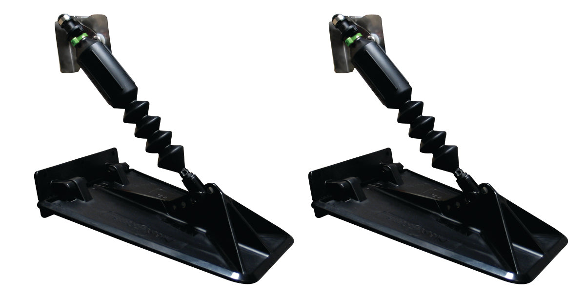 Nauticus SX9510-80-BL Smart Tabs SX Trim Tabs for 18-22' Boats with 150-240 HP 2 or 4-Stroke