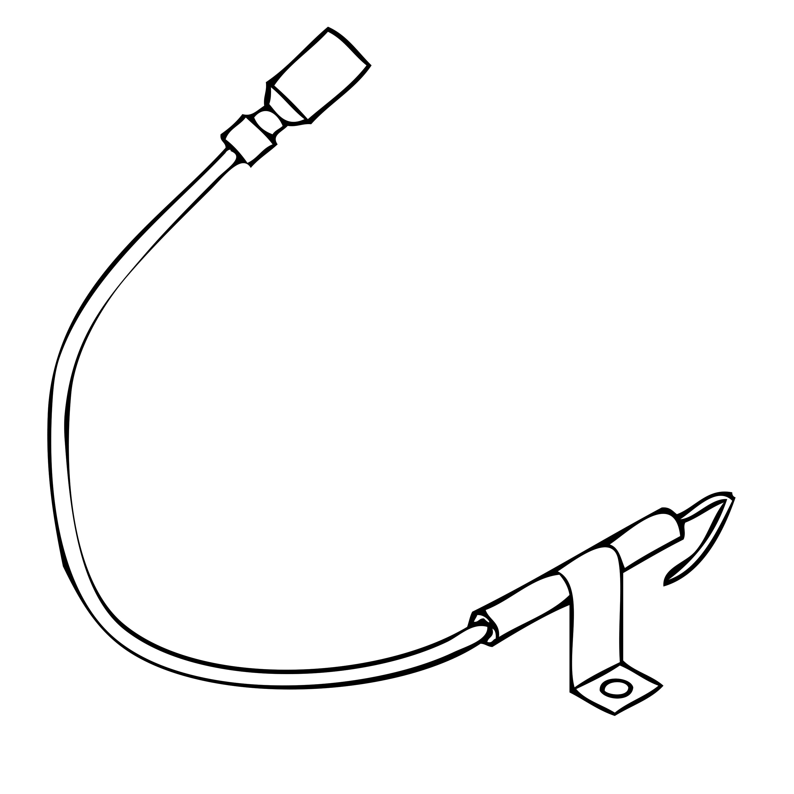 Suburban 232602 Water Heater Igniter Electrode with Connecting Wire for SW-Series