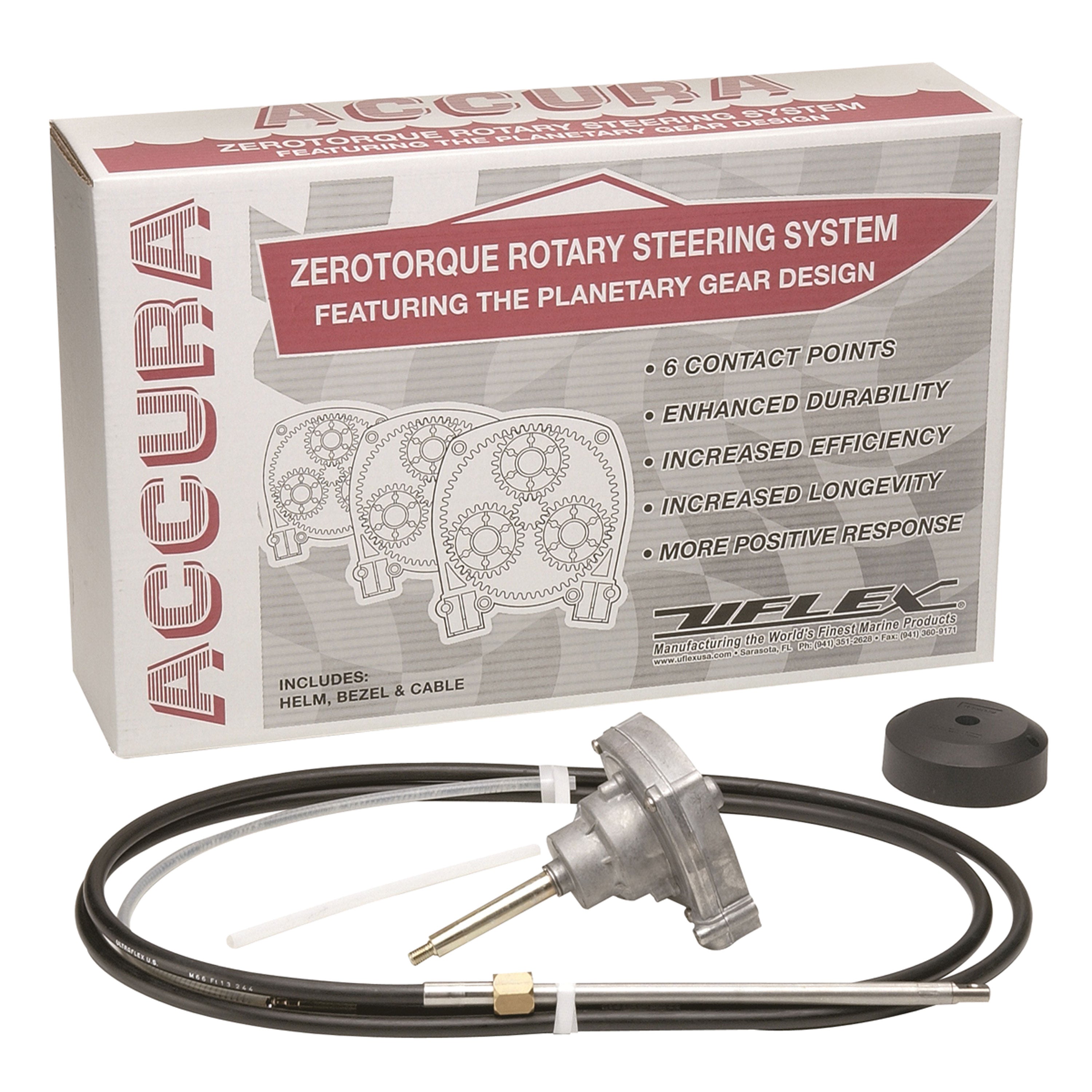 Uflex ACCURA13FC Accura Rotary Steering System - 13'