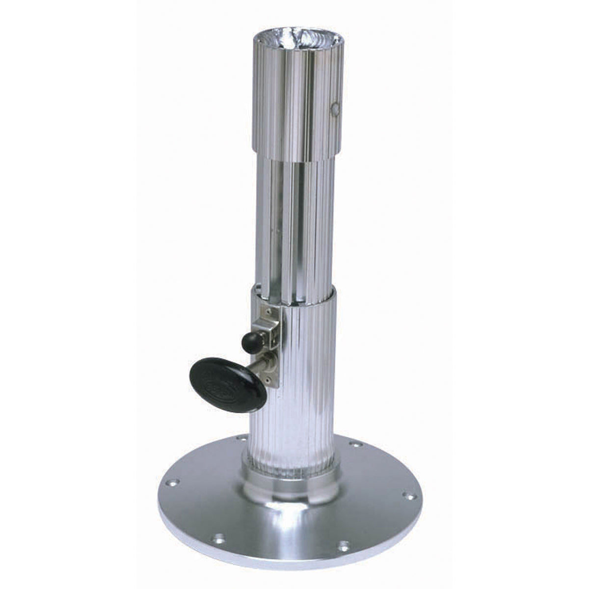 Garelick 75635 Blue Water Adjustable Height Ribbed Series Positive Pin Lock Pedestal - 12" to 17"