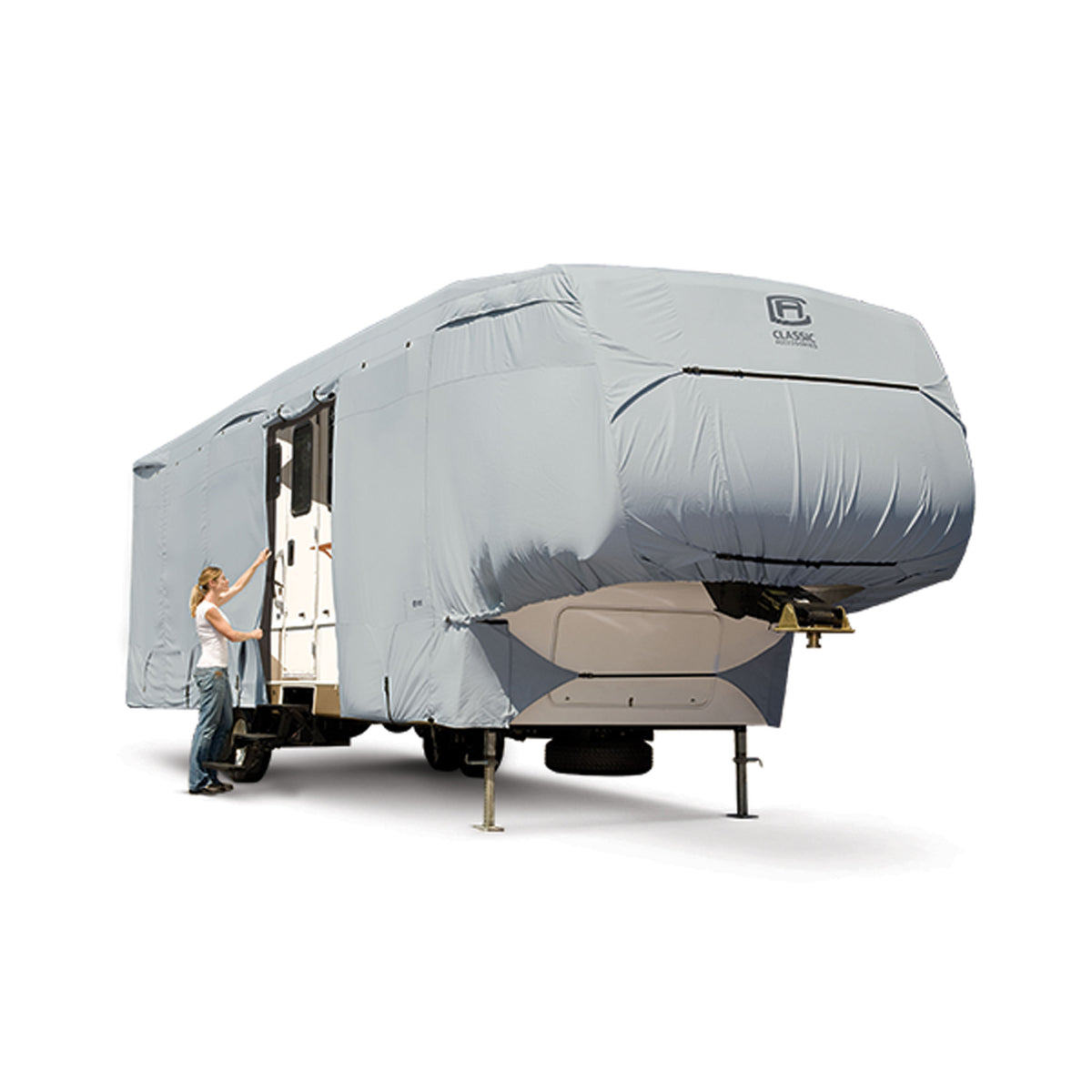 Classic Accessories 80-317 PermaPRO 5th Wheel RV Cover - 26' to 29' x 130"