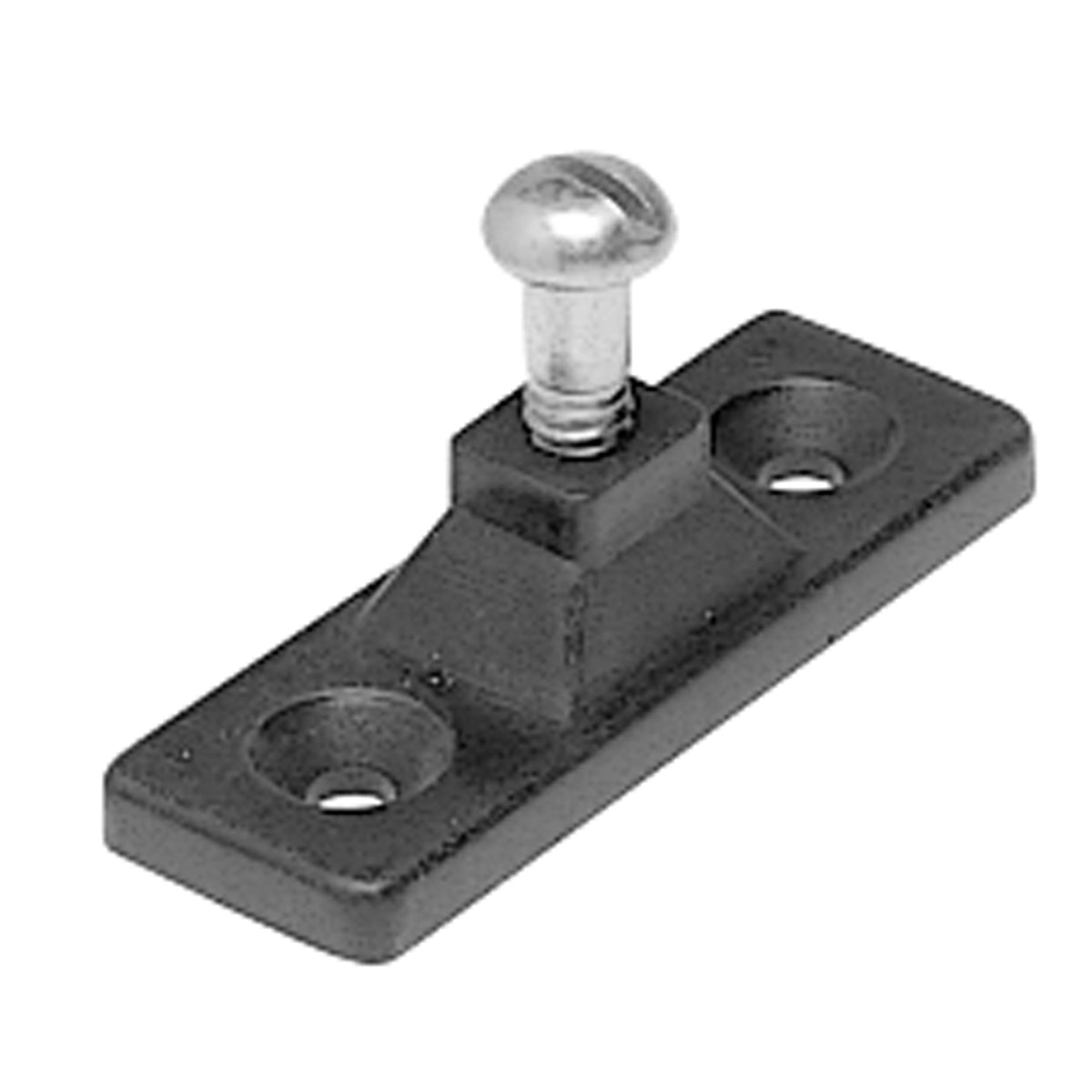 Taylor Made 11721 Side-Mount Deck Hinge for Bimini Boatop - Black