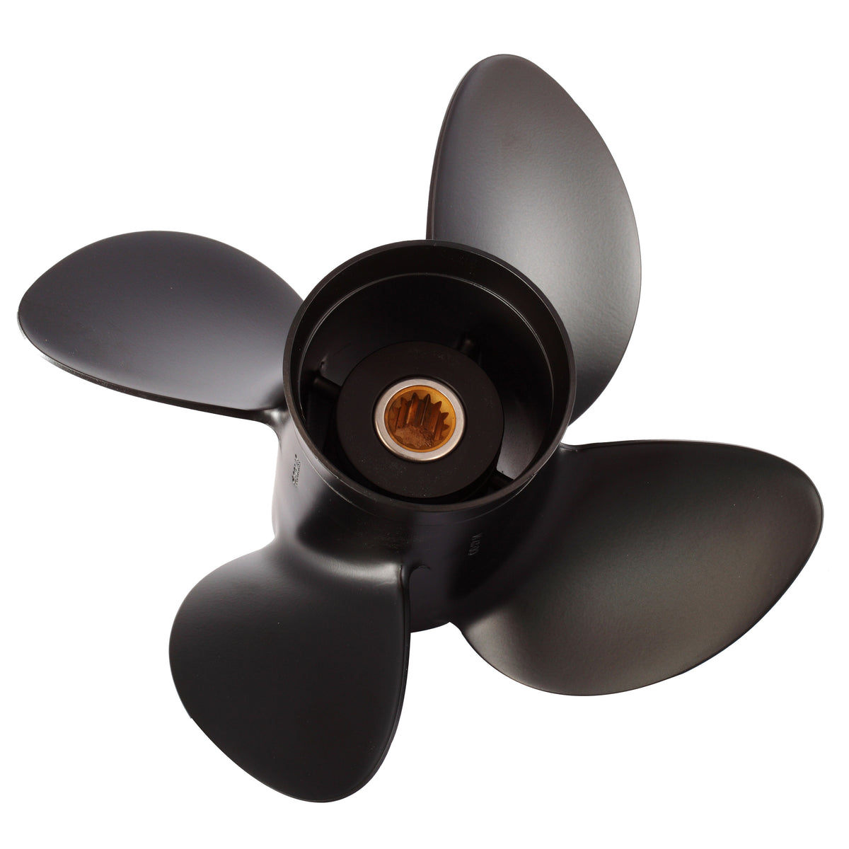 Solas 2413-125-19 Amita 4 Aluminum 4-Blade Propeller - RH, 12.5" Diameter x 19" Pitch x 13-Spline