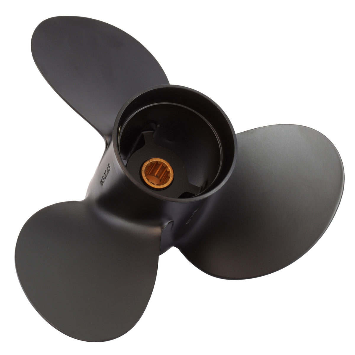 Solas 2111-093-09 Amita 3 Aluminum 3-Blade Propeller - RH, 9.25" Diameter x 9" Pitch