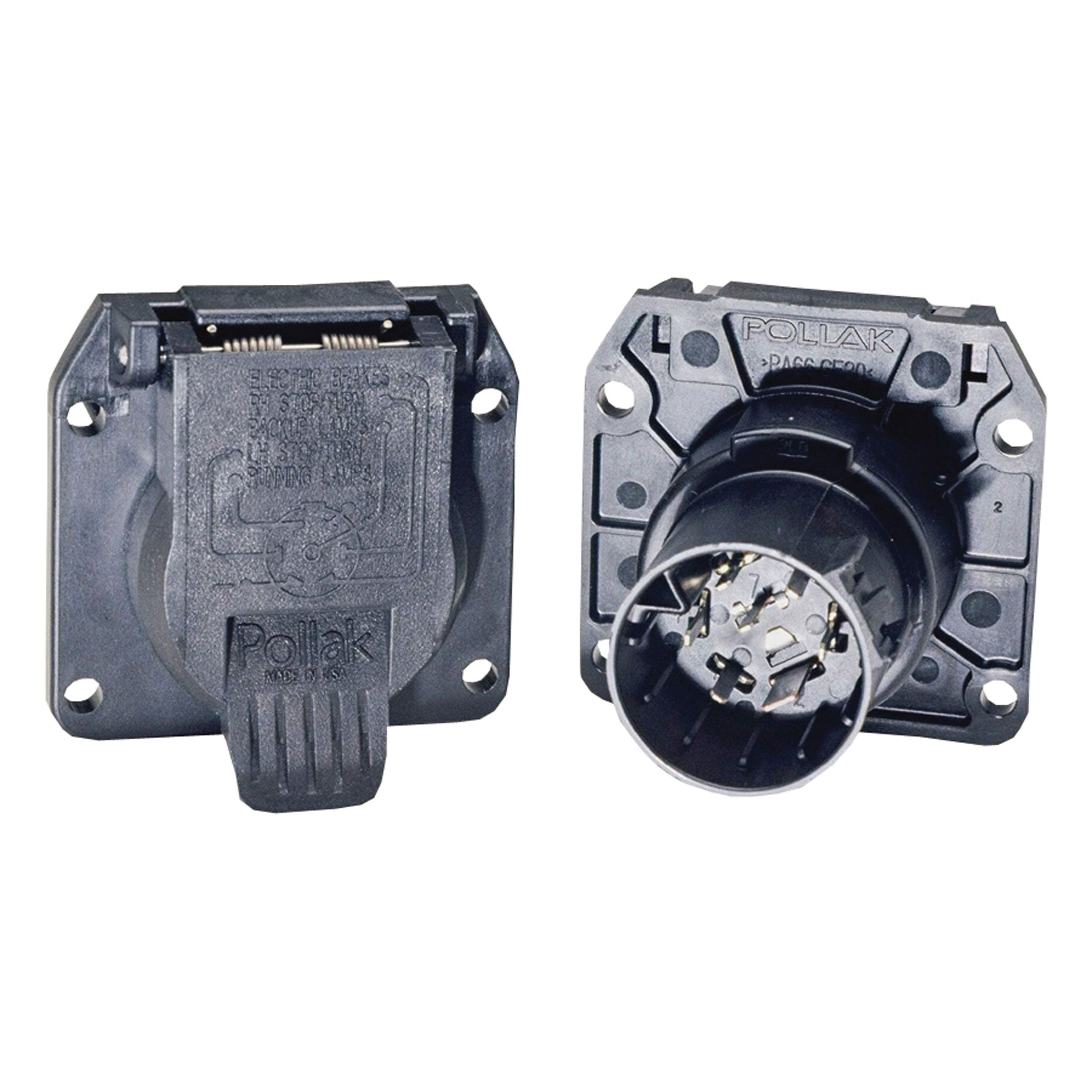 Pollak 11-893P 7-Way RV OEM-Style Socket