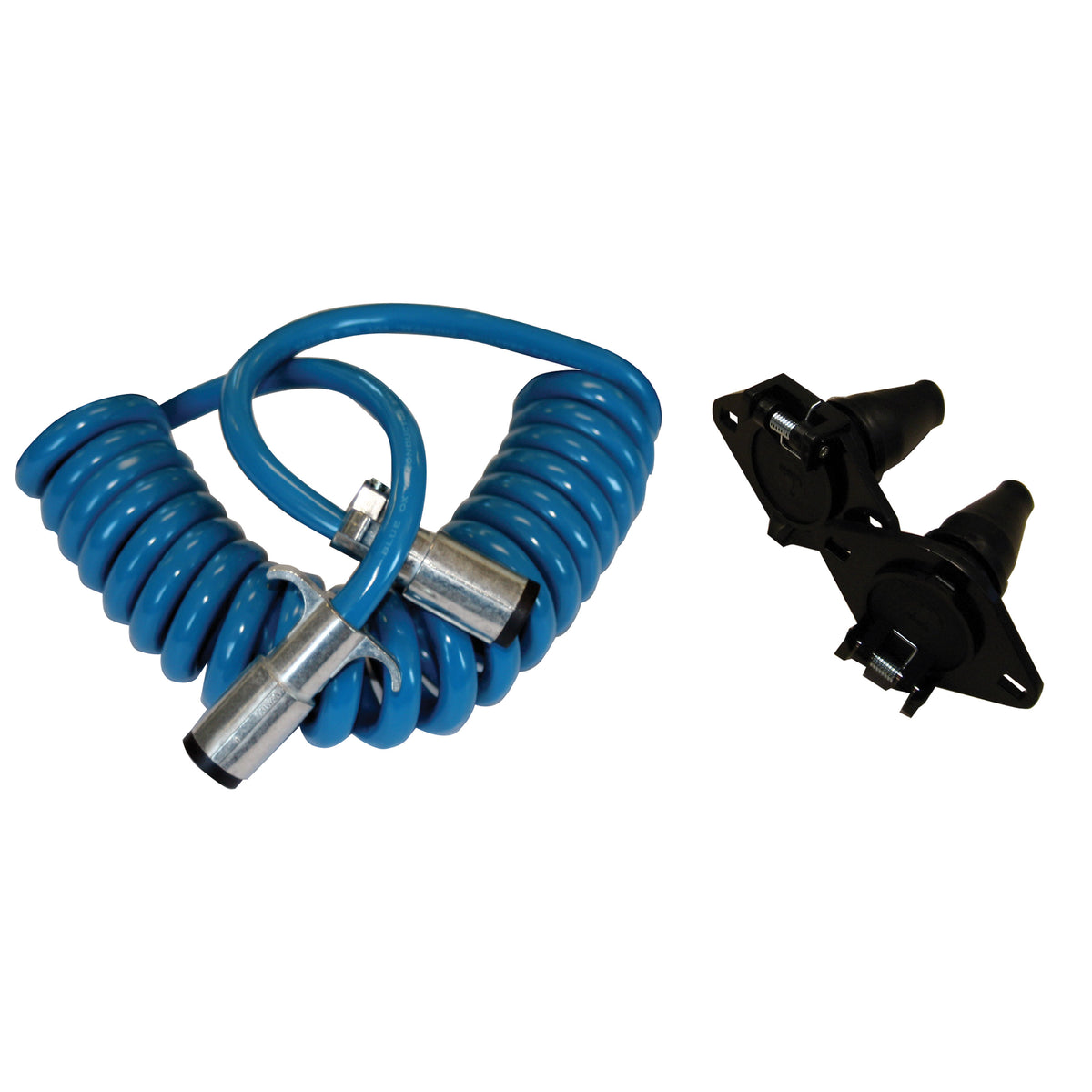 Blue Ox BX8861 4-Wire Coiled Electrical Cable Extension