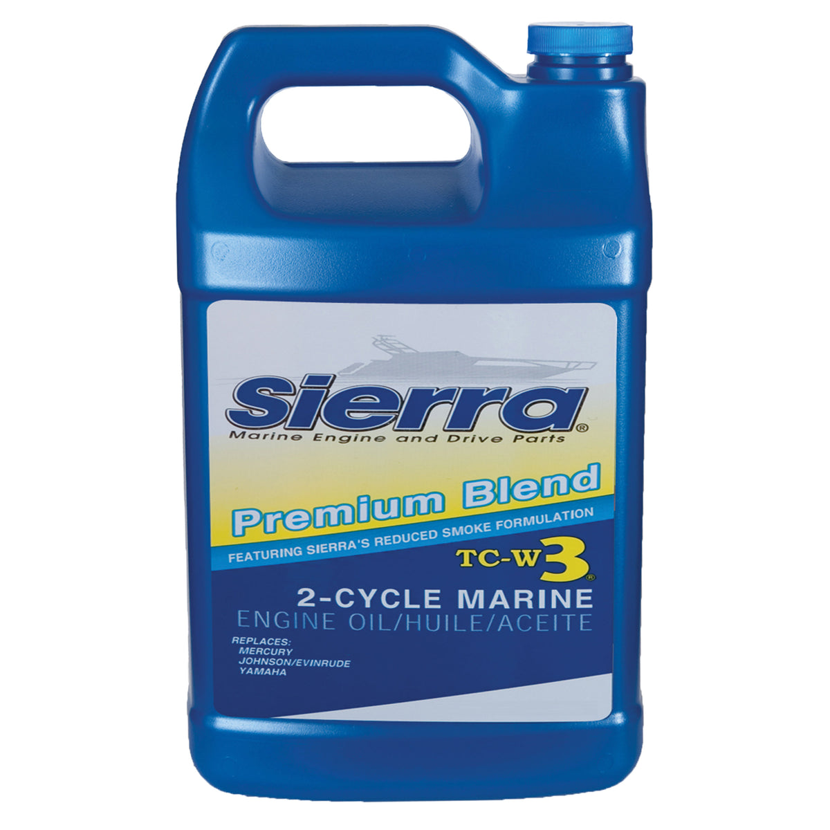 Sierra 18-9500-4 TC-W3 Premium Blend Marine Oil - 2.5 Gallon