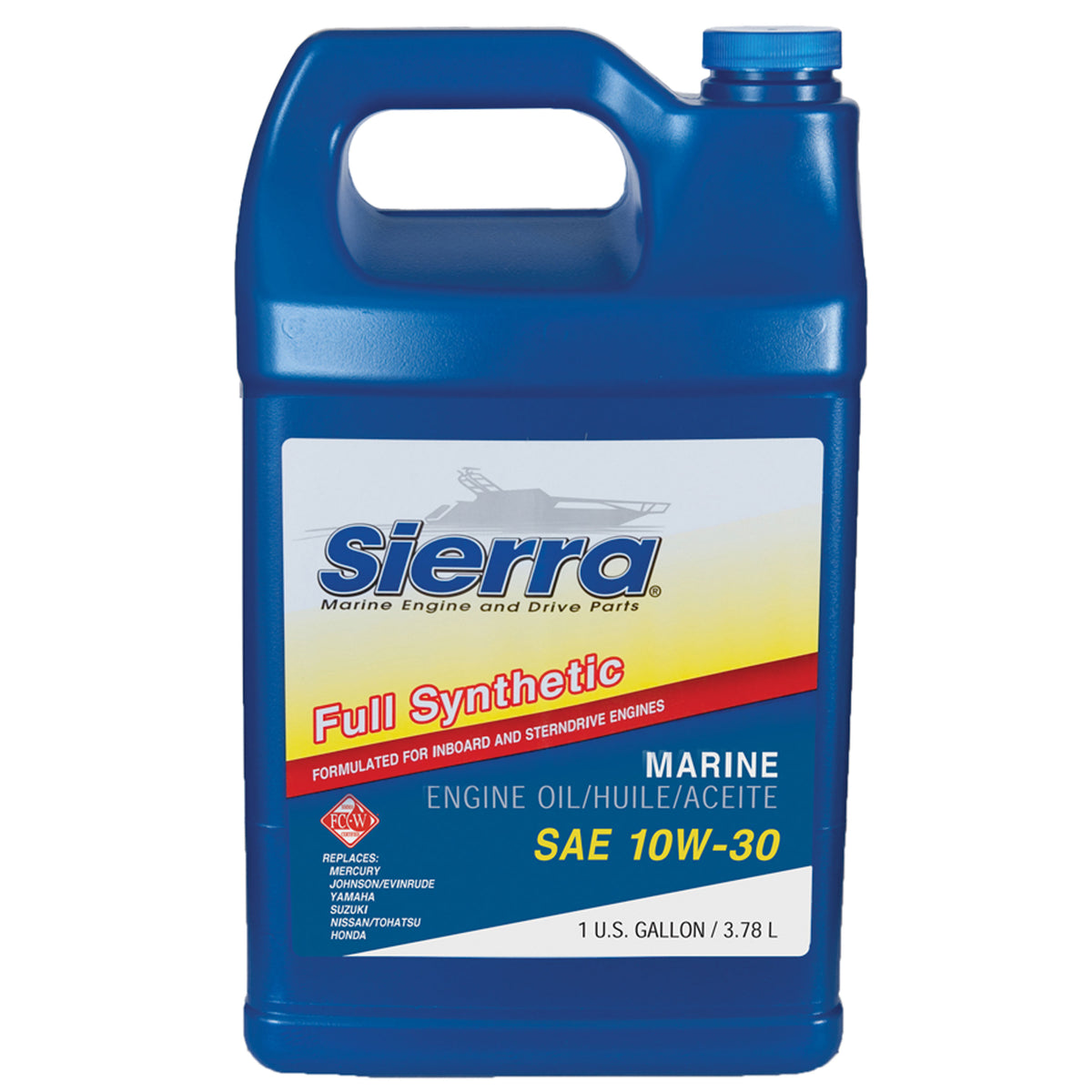 Sierra 18-9690-3 10W-30 FC-W Full Synthetic Oil - Gallon