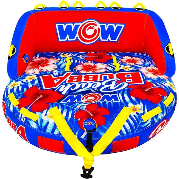 WOW 22-WTO-3980 Beach Bubba 3 Person Towable Tube