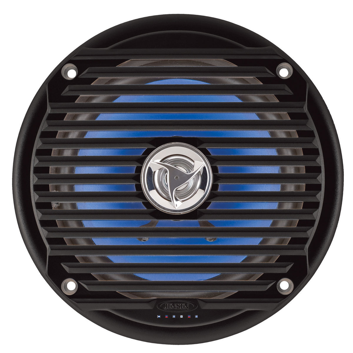 Jensen MSX60BR Coaxial Waterproof Speakers - 6.5", Black, Pair