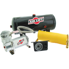 Air Lift QuickShot Analog On-Board Air Compressor Kit - Single Path