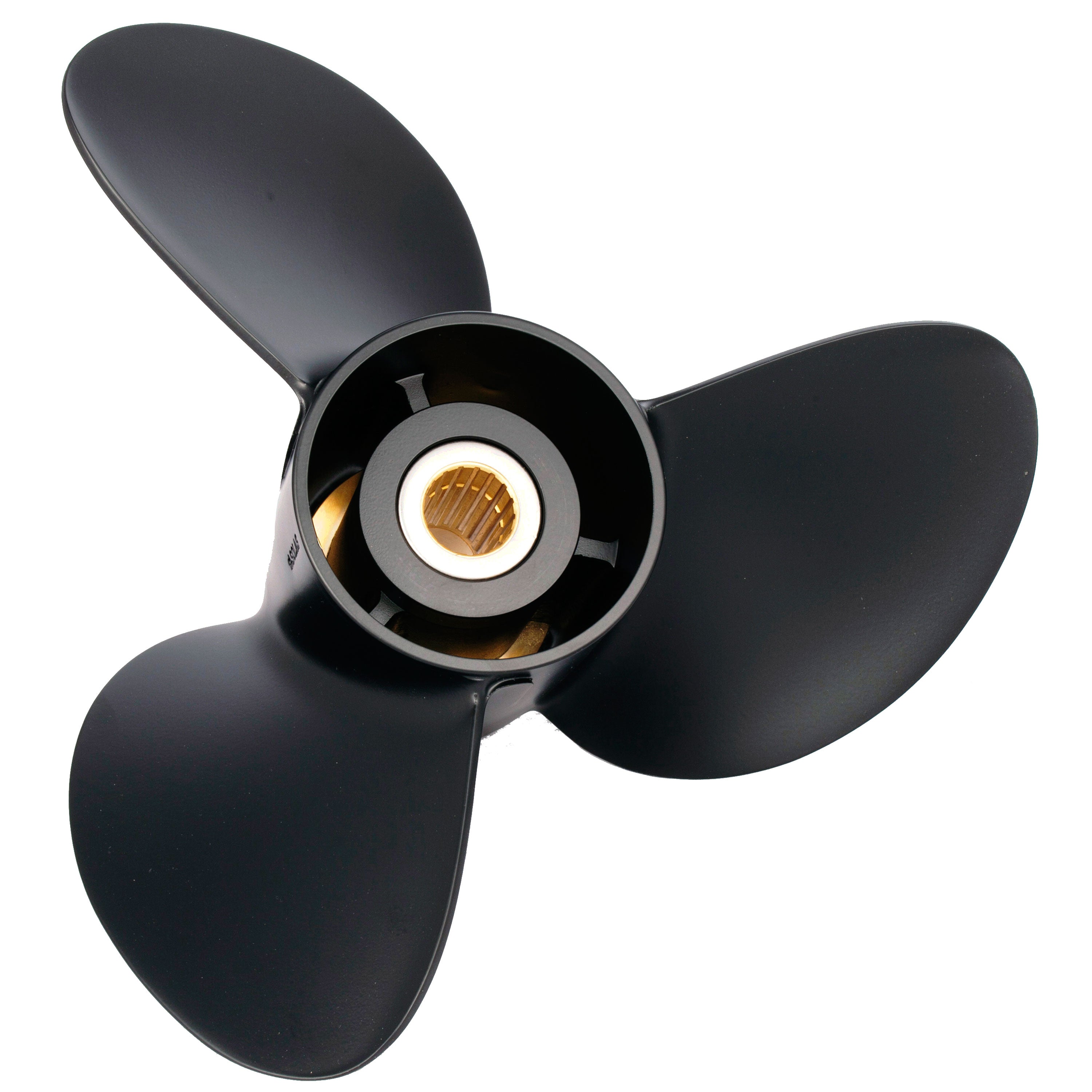 Solas 8611-143-21 Amita 3 Aluminum 3-Blade Propeller - RH, 14.3" Diameter x 21" Pitch x 19-Spline