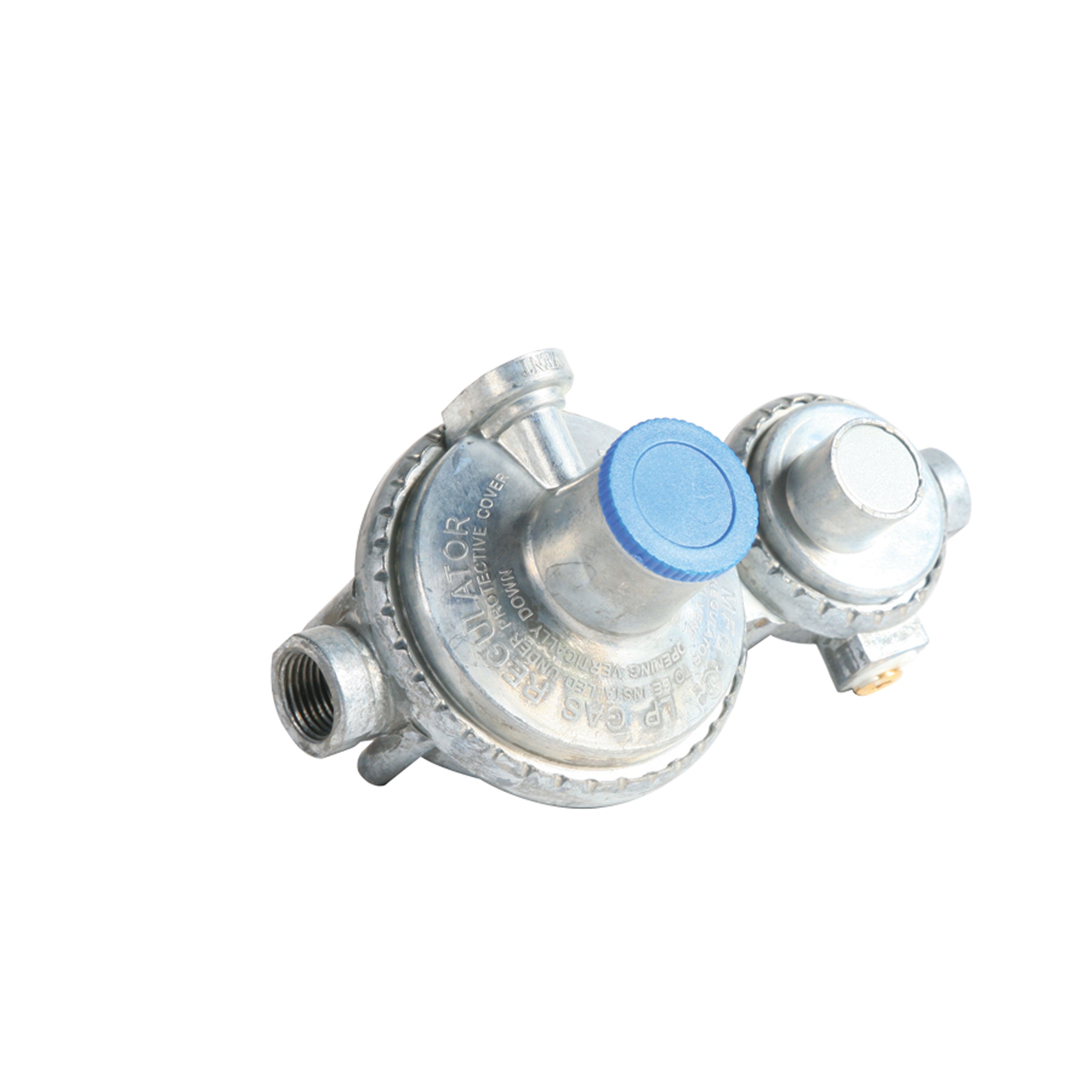 Camco 59323 2 Stage Propane Regulator - Horizontal