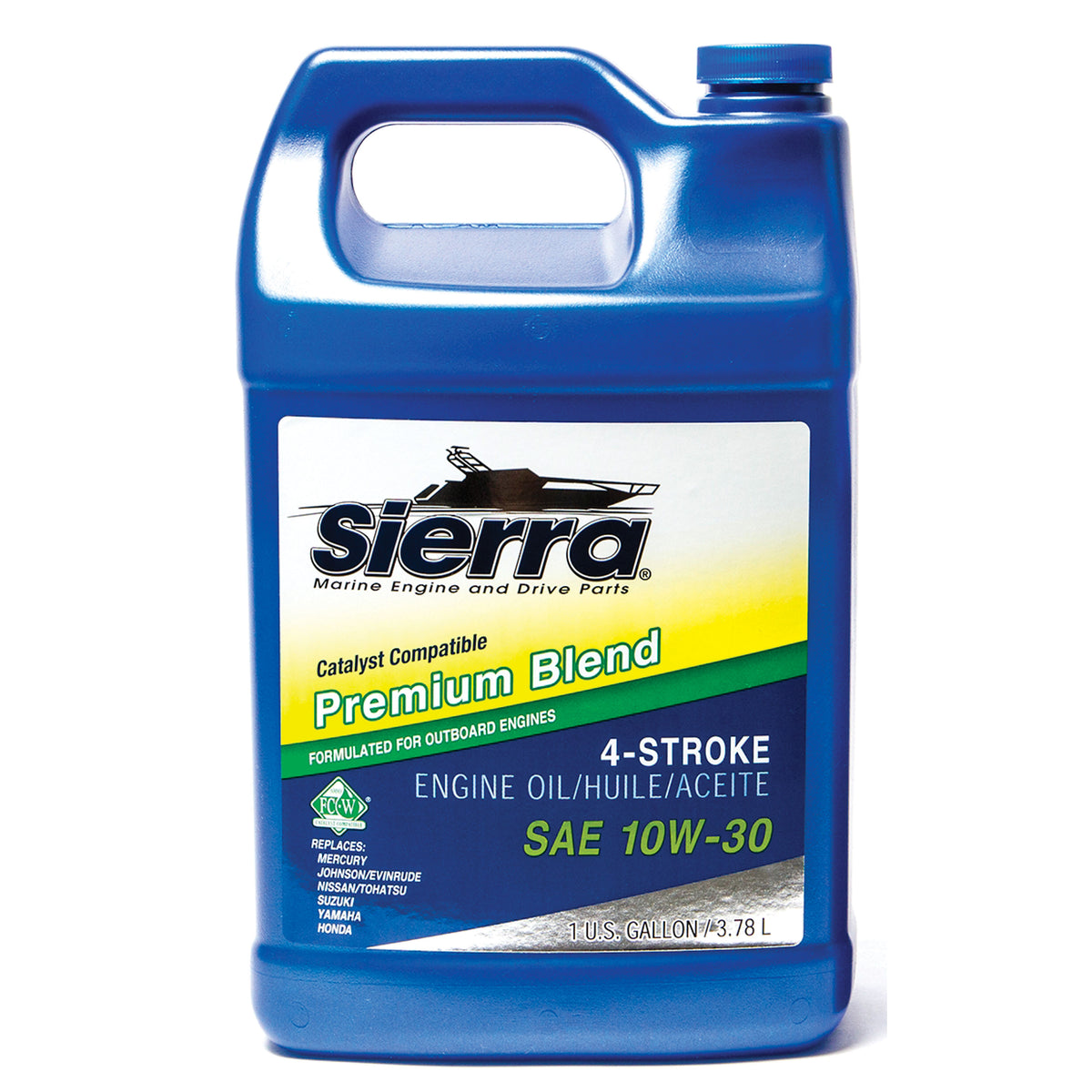 Sierra 18-9420CAT-3 10W-30 Premium Blend Catalyst Engine Oil - 5 Quart