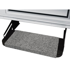 Prest-O-Fit 2-0313 Outrigger RV Step Rug - 18" Straight, Castle Gray