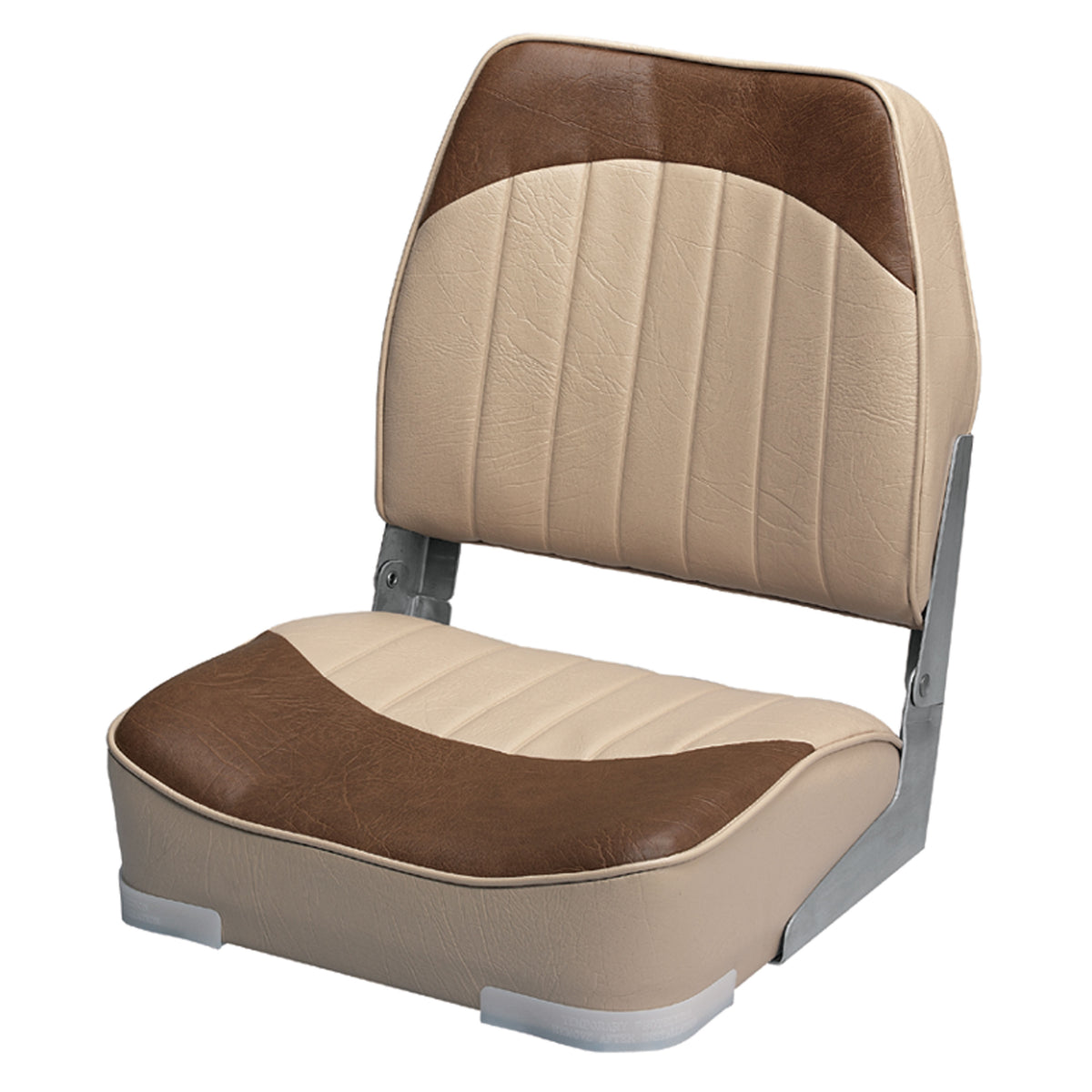 Wise 8WD734PLS-662 Low Back Economy Seat - Sand/Brown