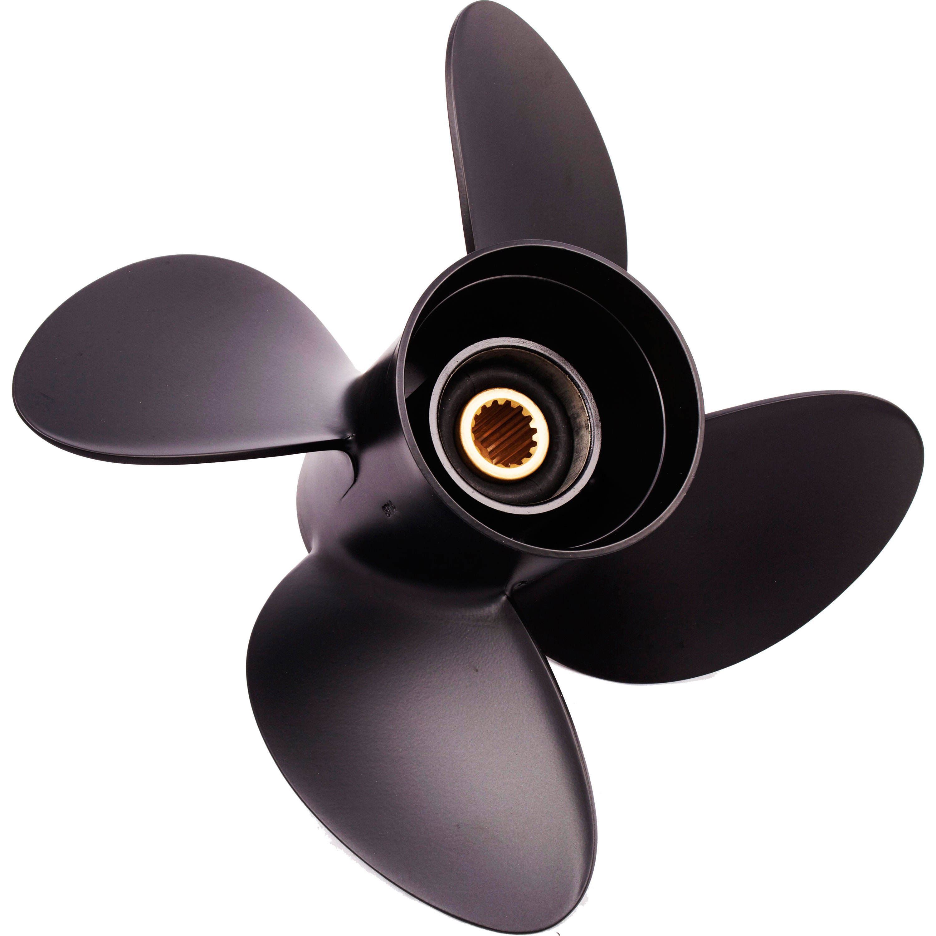 Solas 1413-125-21 Amita 4 Aluminum 4-Blade Propeller - RH, 12.5" Diameter x 21" Pitch x 15-Spline