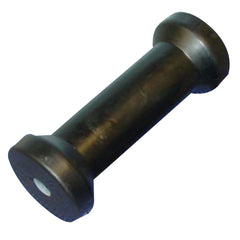 C.H. Yates 8302-4P Black Rubber Spool Roller - 8 in. x 0.5 in.