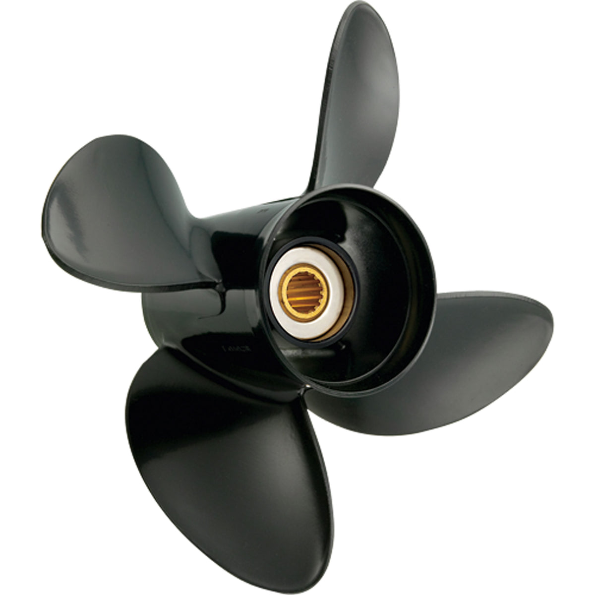 Solas 1513-143-19 Amita 4 Aluminum 4-Blade Propeller - RH, 14.25" Diameter x 19" Pitch x 15-Spline