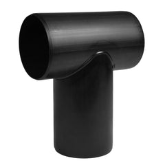 Centrotherm ISTT0320 InnoFlue Residential SW Black Termination Tee - 3" D