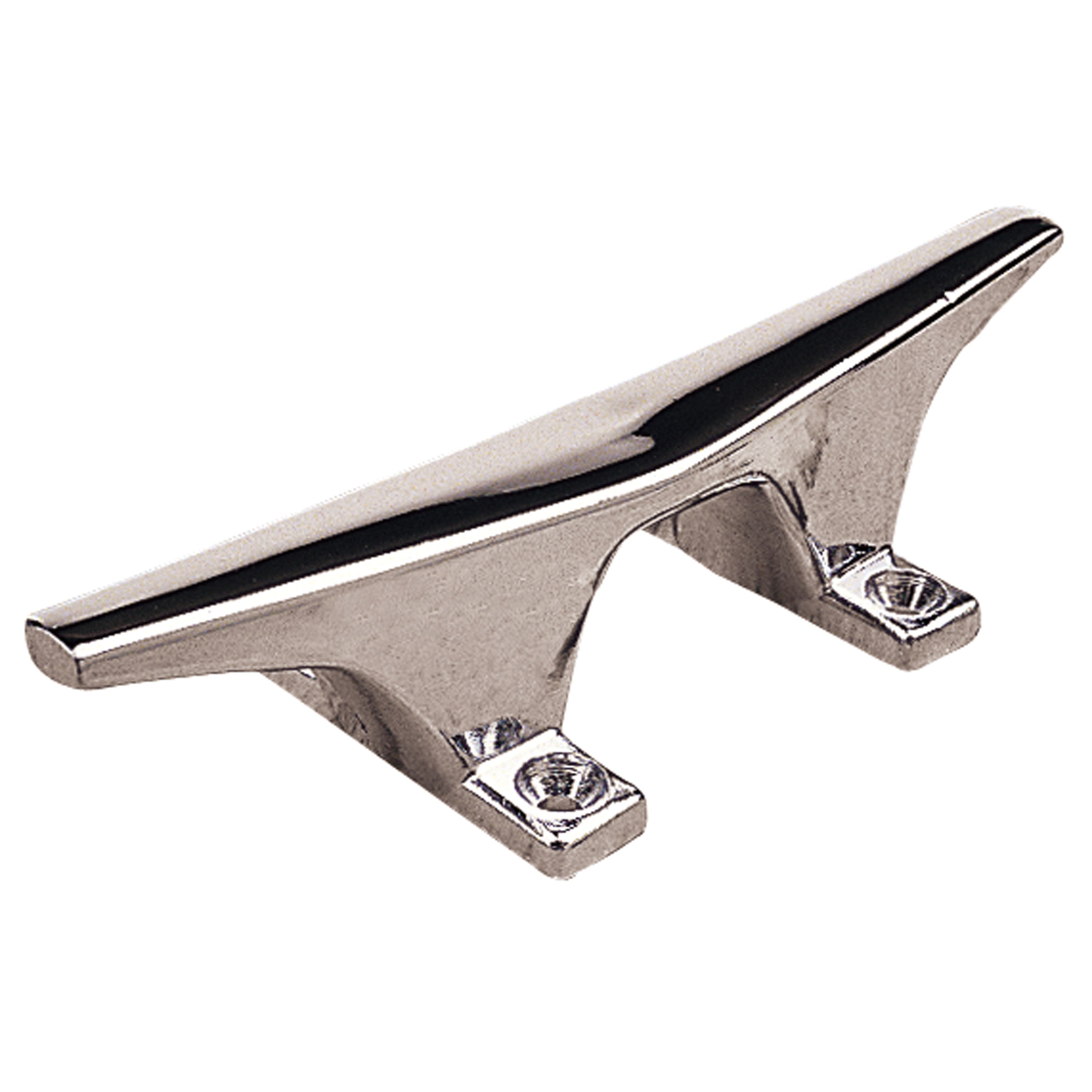 Sea-Dog 044104-1 Chrome Zinc Four-Hole Cleat - 4-1/2"