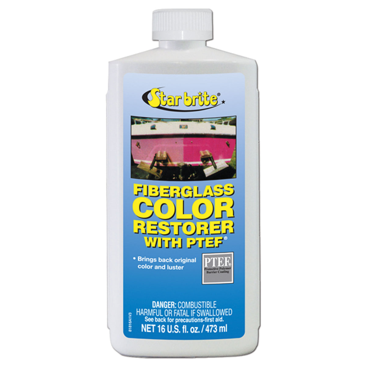 Star brite 081816PW Fiberglass Color Restorer with PTEF - 16 oz.