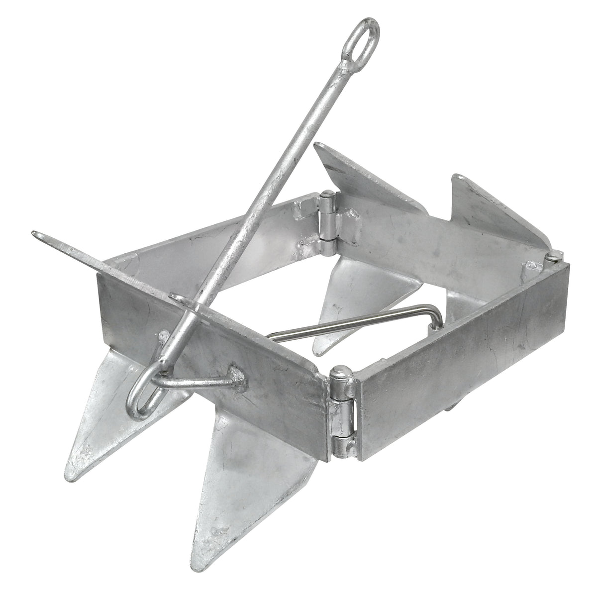 Extreme Max 3006.6823.1 BoatTector Galvanized Cube Anchor (Box-Style) - 25 lbs.