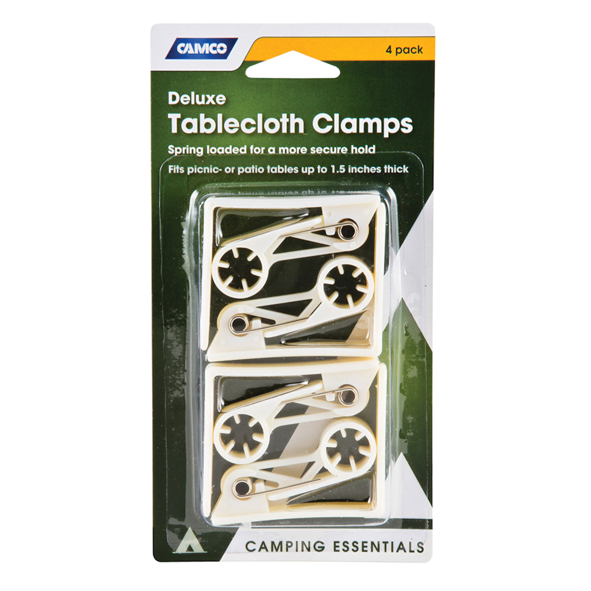 Camco 51077 Deluxe Tablecloth Clamps