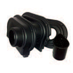 Centrotherm ISLPT0202 InnoFlue Residential SW Black Low Profile Wall Termination - 2" D