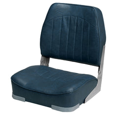 Wise 8WD734PLS-711 Low Back Economy Seat - Navy